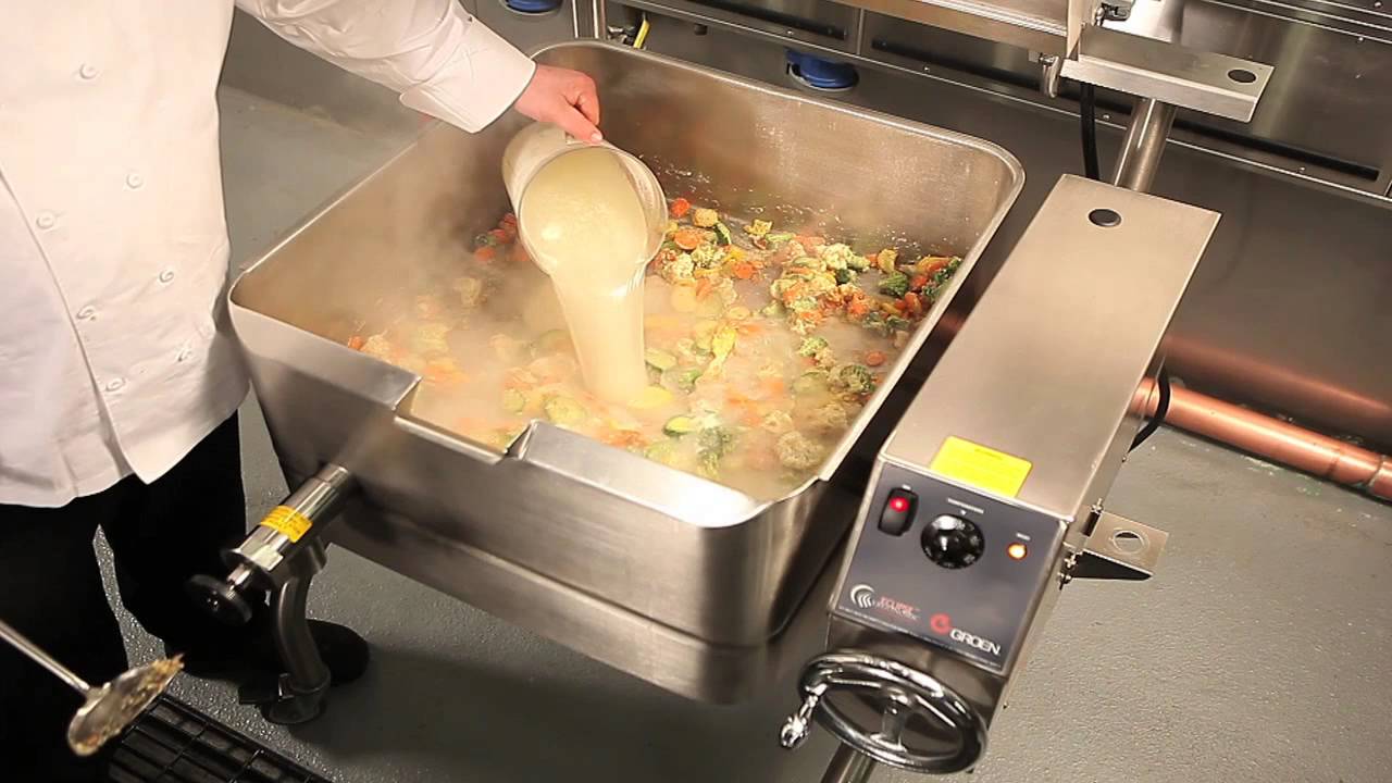 Unified Brands » Groen Braising Pans Provide LargeBatch Cooking for